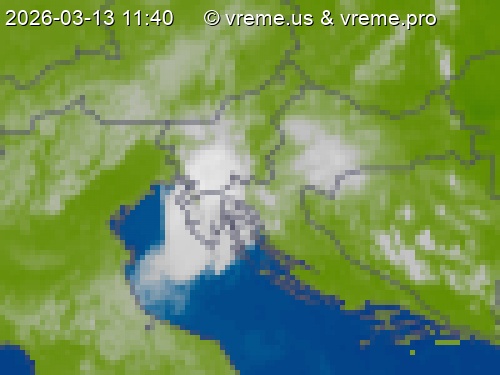 Oblačnost Slovenija