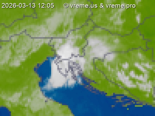 Oblačnost Slovenija