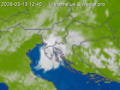 Oblačnost Slovenija