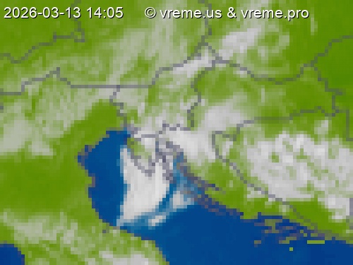 Oblačnost Slovenija