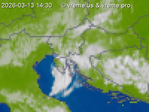 Oblačnost Slovenija