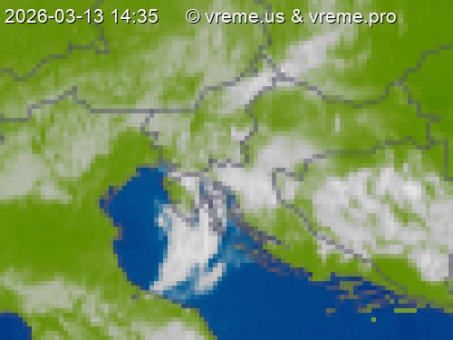 Oblačnost Slovenija