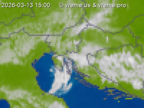 Oblačnost Slovenija