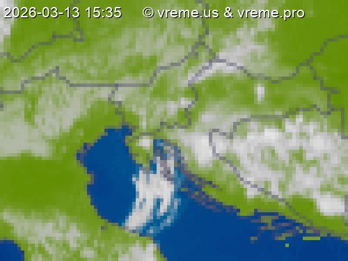 Oblačnost Slovenija