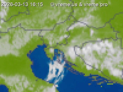 Oblačnost Slovenija