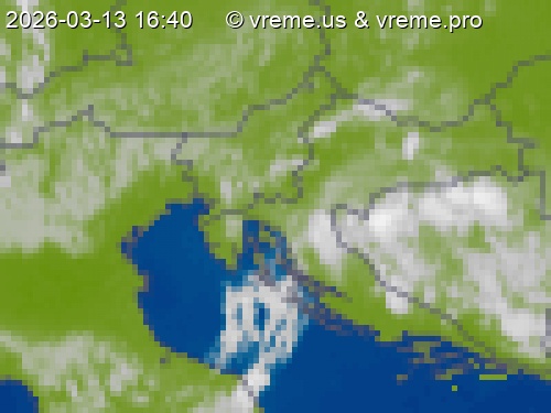 Oblačnost Slovenija