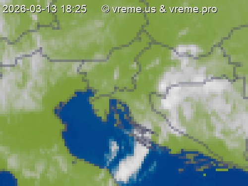 Oblačnost Slovenija