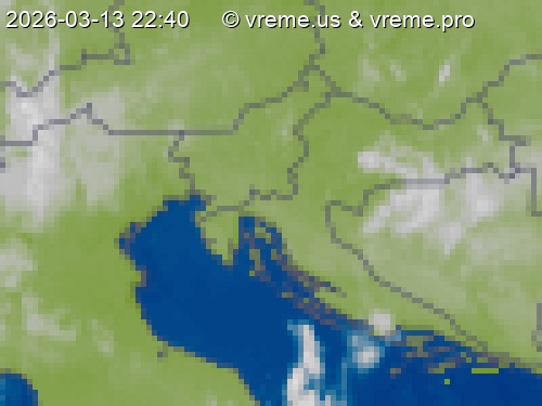 Oblačnost Slovenija