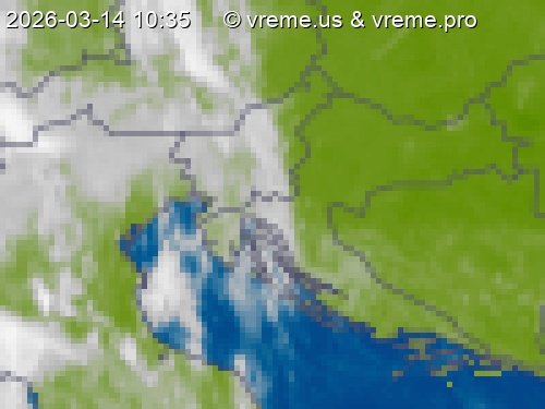 Oblačnost Slovenija