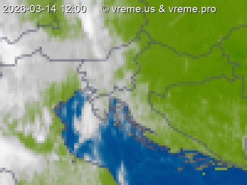 Oblačnost Slovenija