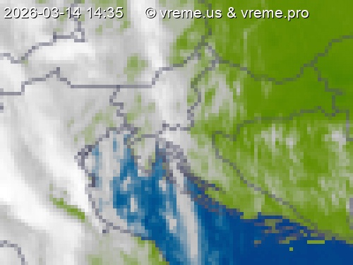 Oblačnost Slovenija