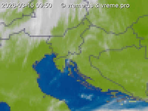 Oblačnost Slovenija