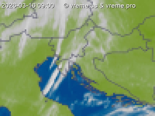 Oblačnost Slovenija