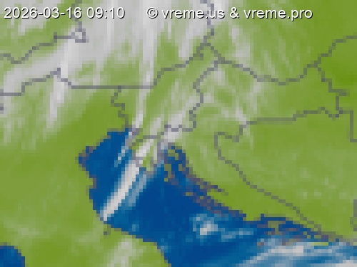 Oblačnost Slovenija