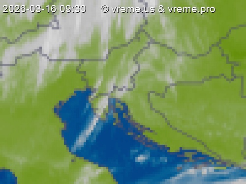 Oblačnost Slovenija