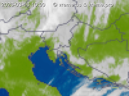 Oblačnost Slovenija