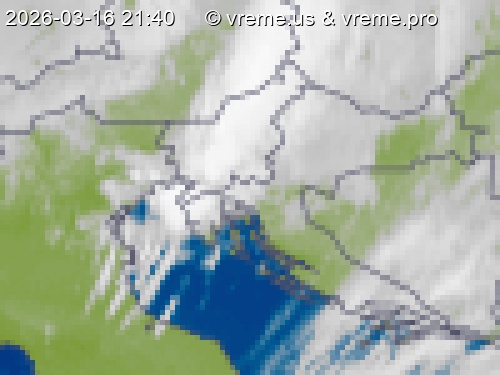 Oblačnost Slovenija