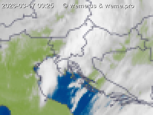 Oblačnost Slovenija