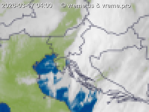 Oblačnost Slovenija