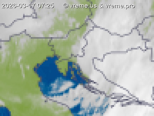 Oblačnost Slovenija