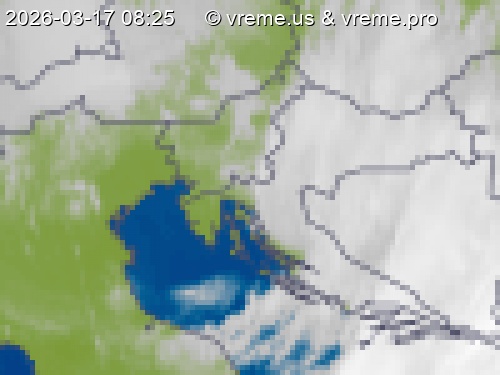 Oblačnost Slovenija