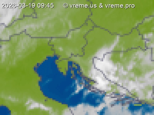 Oblačnost Slovenija