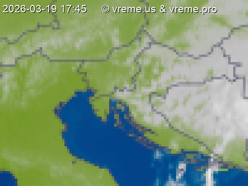 Oblačnost Slovenija