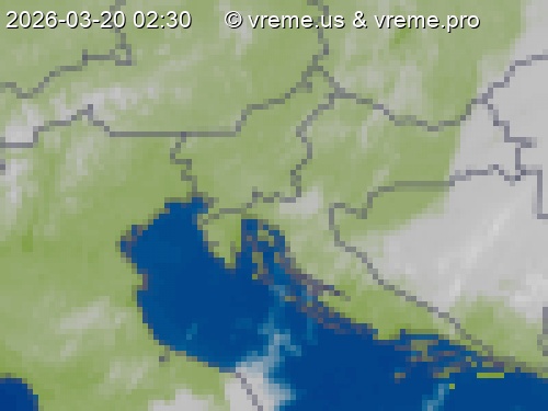 Oblačnost Slovenija