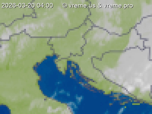 Oblačnost Slovenija