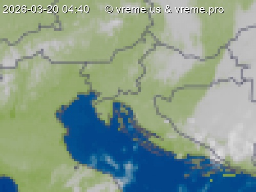 Oblačnost Slovenija