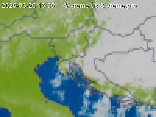 Oblačnost Slovenija