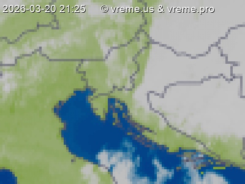 Oblačnost Slovenija