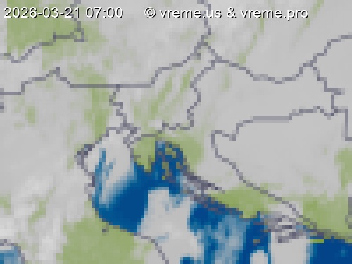 Oblačnost Slovenija