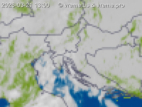 Oblačnost Slovenija