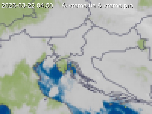 Oblačnost Slovenija