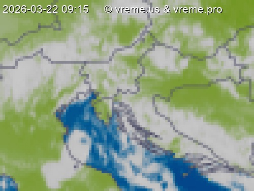 Oblačnost Slovenija