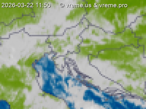 Oblačnost Slovenija