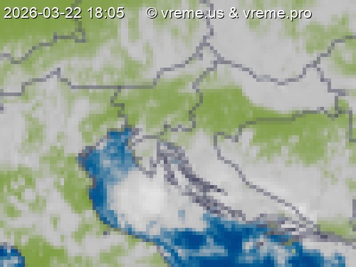 Oblačnost Slovenija