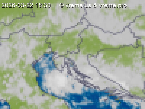 Oblačnost Slovenija