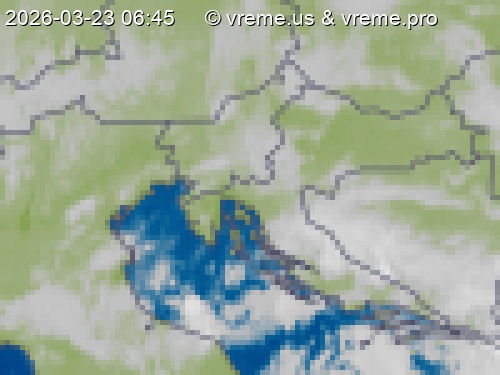 Oblačnost Slovenija