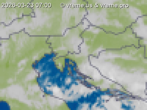 Oblačnost Slovenija