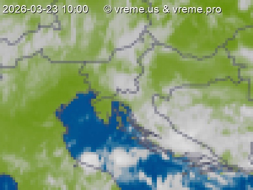 Oblačnost Slovenija