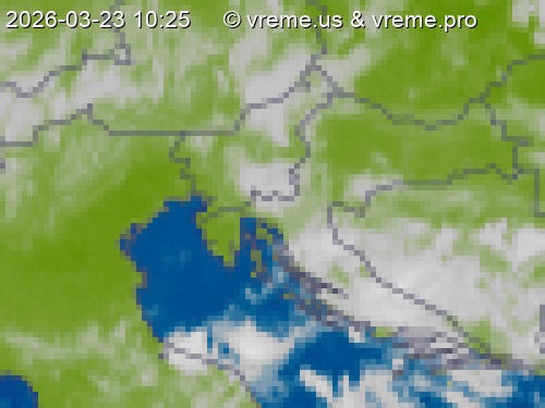 Oblačnost Slovenija