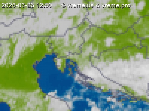 Oblačnost Slovenija