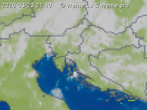 Oblačnost Slovenija