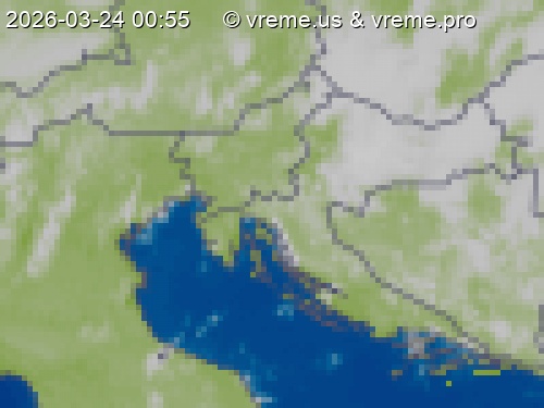 Oblačnost Slovenija