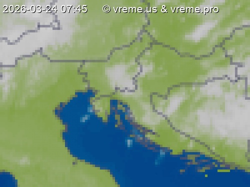 Oblačnost Slovenija