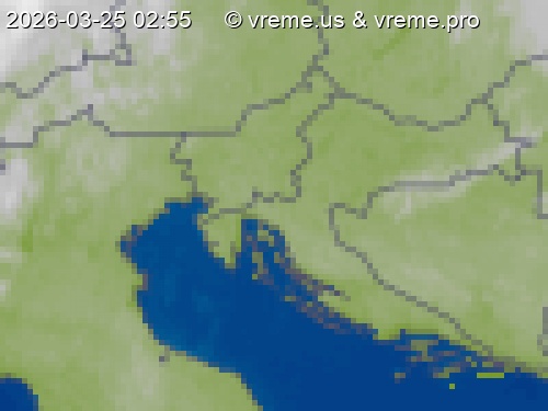 Oblačnost Slovenija