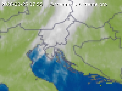 Oblačnost Slovenija