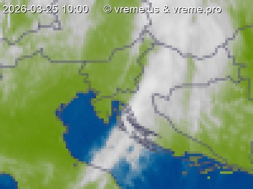 Oblačnost Slovenija